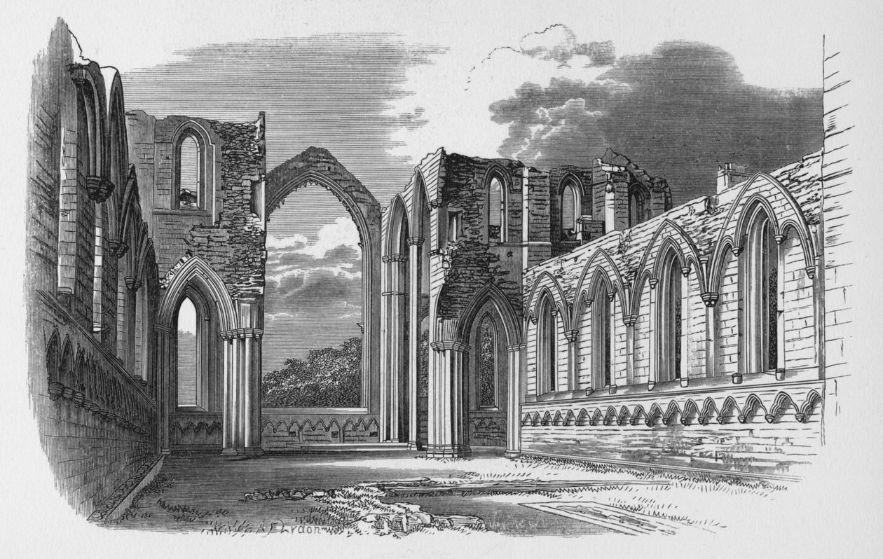 Sbor, Fountains Abbey, c1880, 1897 od Alexander Francis Lydon