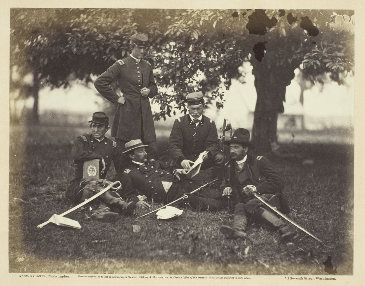 Studium válečného umění od Alexander Gardner