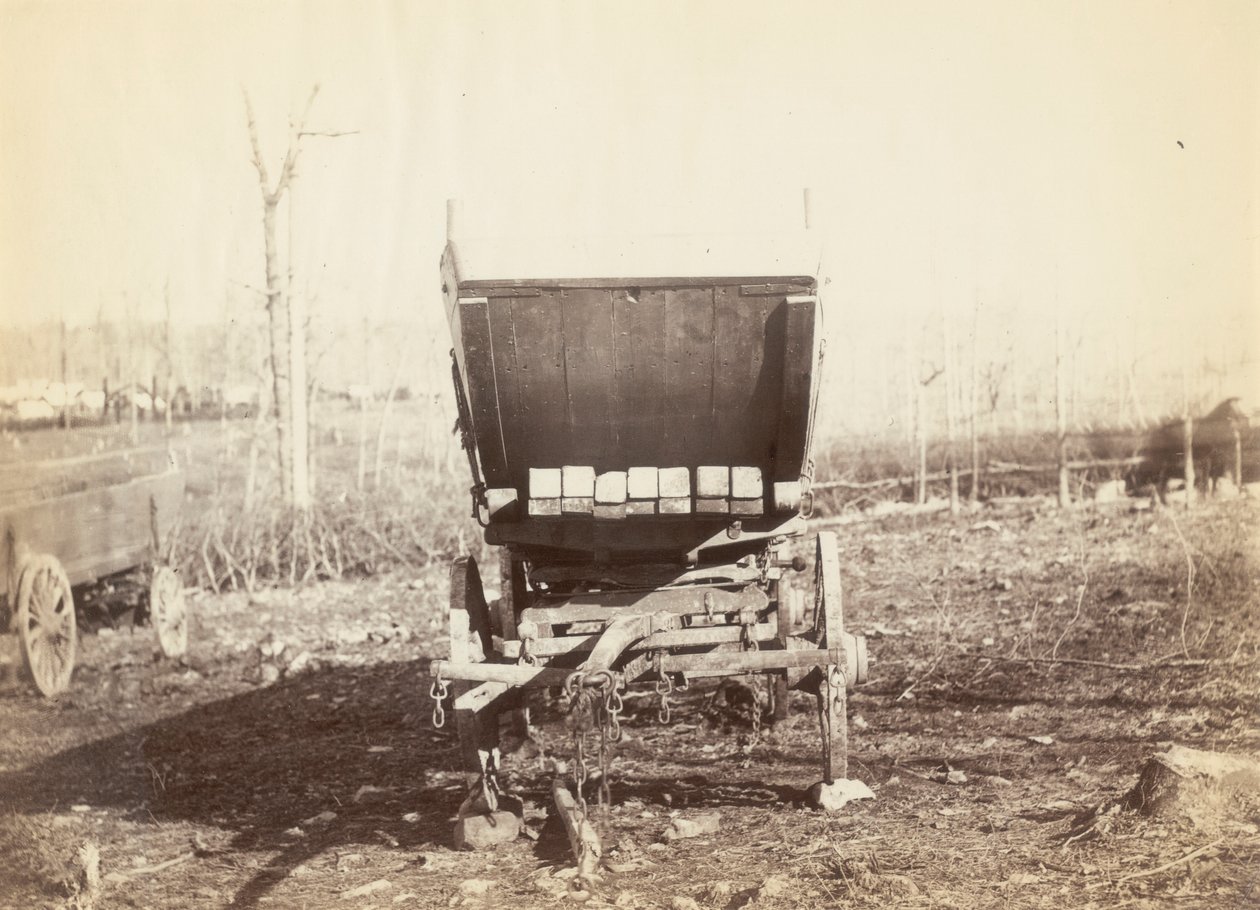 Bez názvu, [Field Telegraph Battery Wagon] od Alexander Gardner