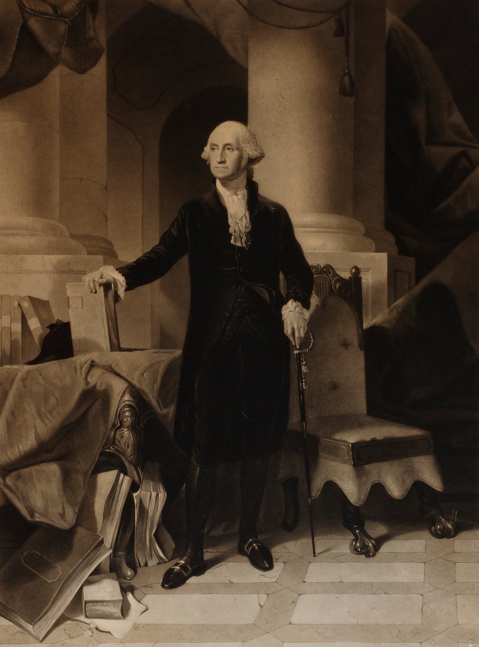 George Washington od Alexander Hay Ritchie