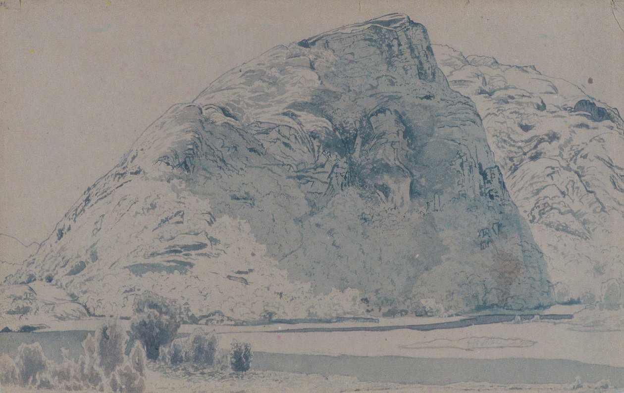 Horská krajina, . od Alexander Helwig Wyant
