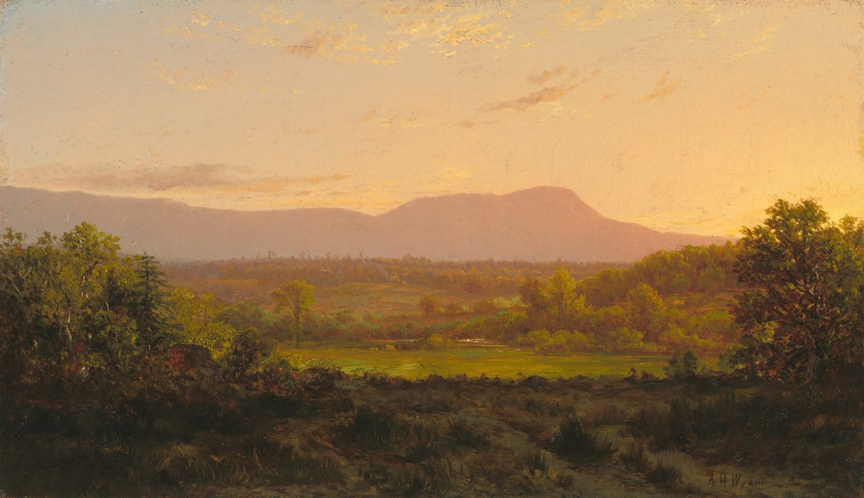 Mírové údolí od Alexander Helwig Wyant