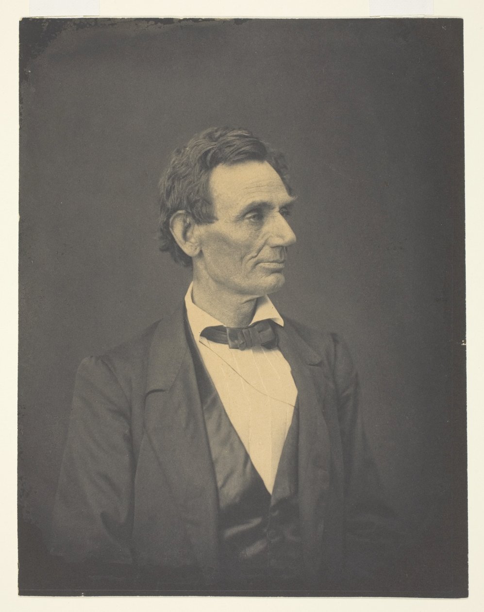 Abraham Lincoln, Springfield, Illinois od Alexander Hesler