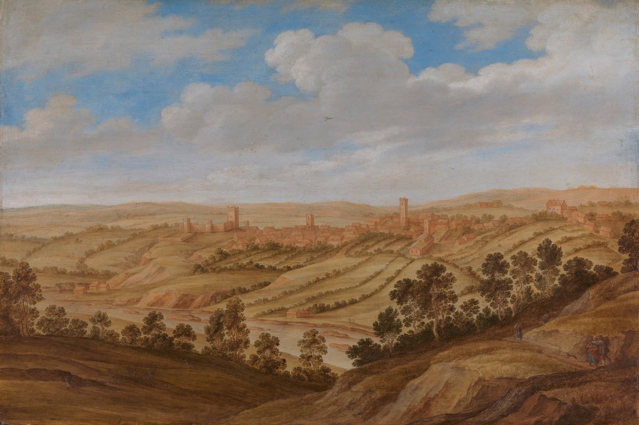 Hrad Richmond, Yorkshire od Alexander Keirincx