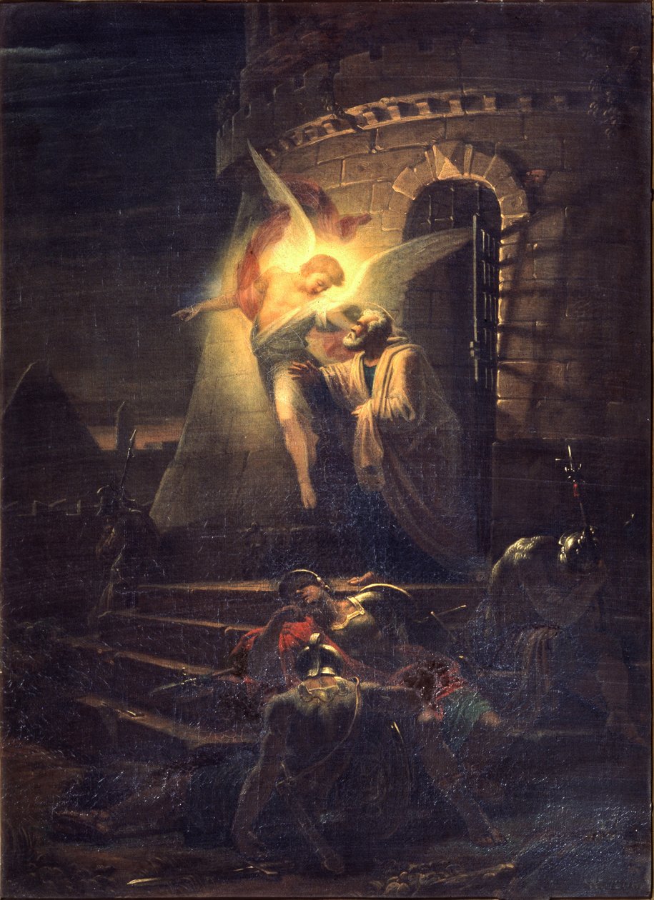 Vysvobození svatého Petra, 1806 od Alexander Lavrentievich Vitberg