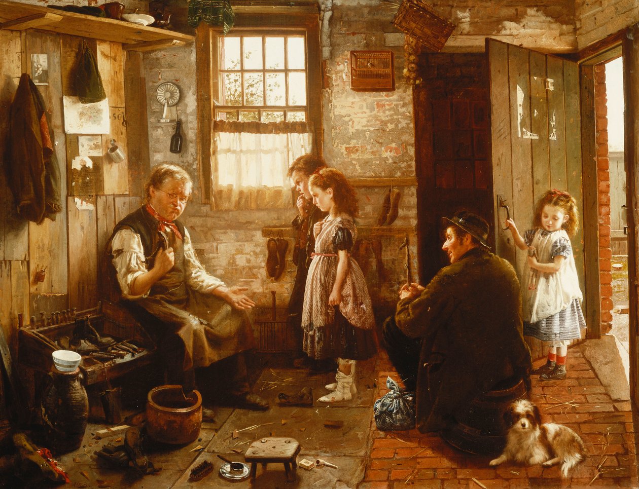 Úzkostné chvíle, 1871 od Alexander M. Rossi