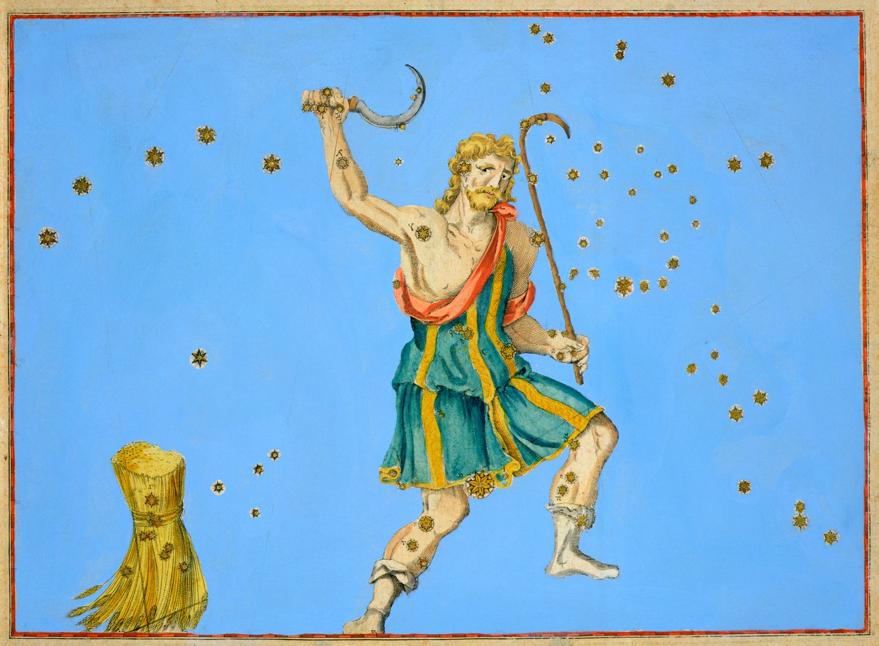Constellation of Bootes, 1603 od Alexander Mair
