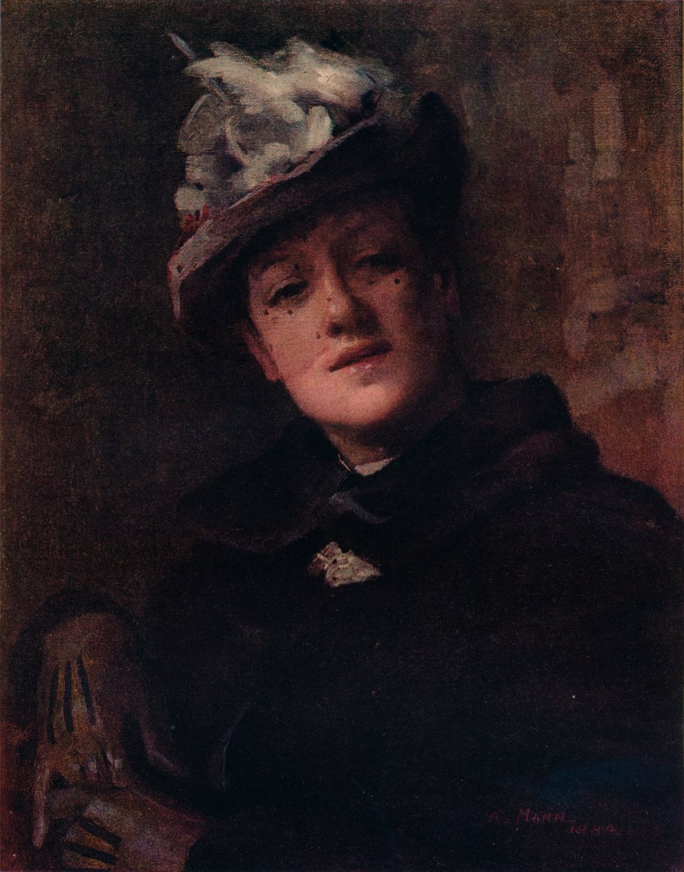 Philomene, c1890 od Alexander Mann