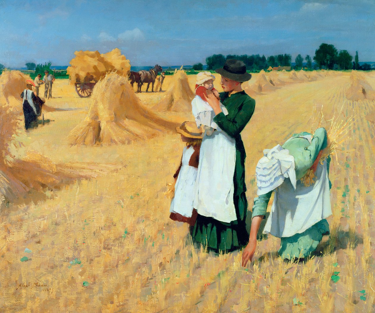 The Gleaners od Alexander Mann