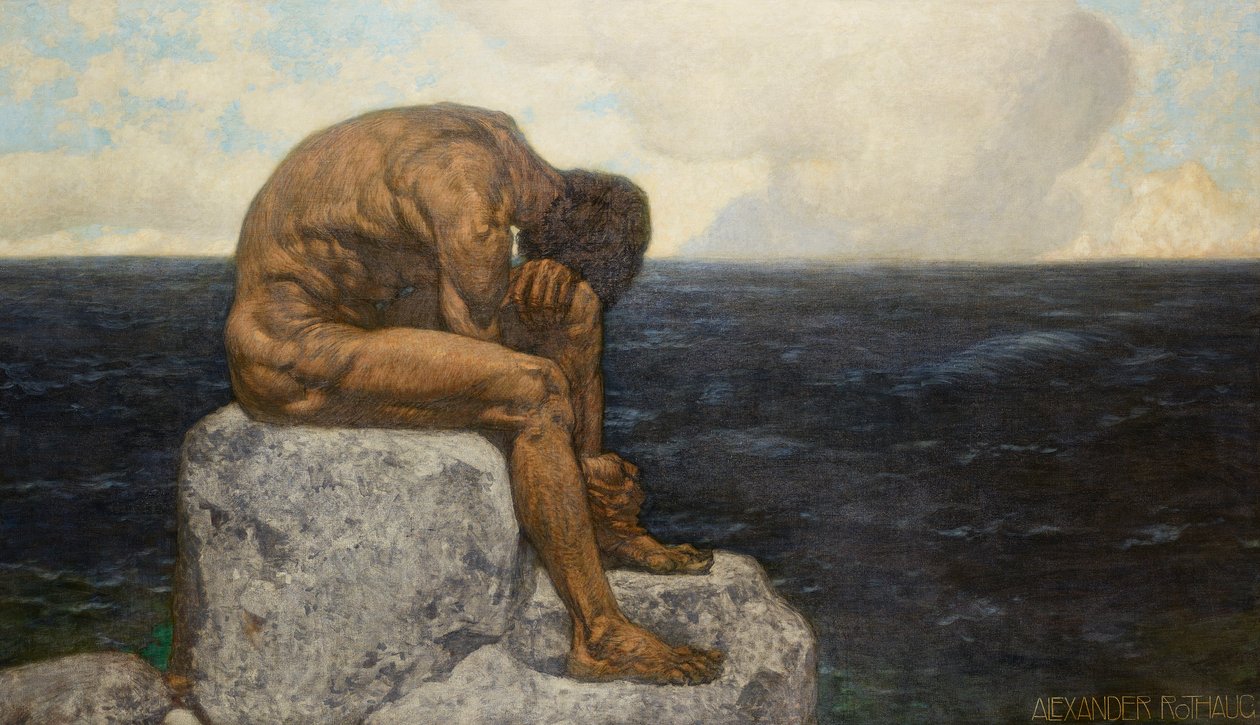 Odysseus (touha po domově) od Alexander Rothaug