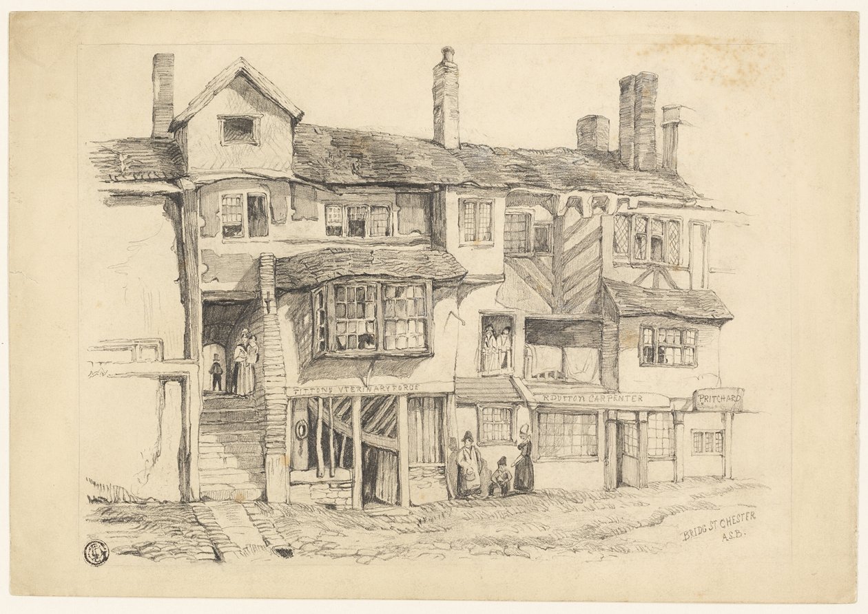 Bridge St. Chester od Alexander Stuart Boyd