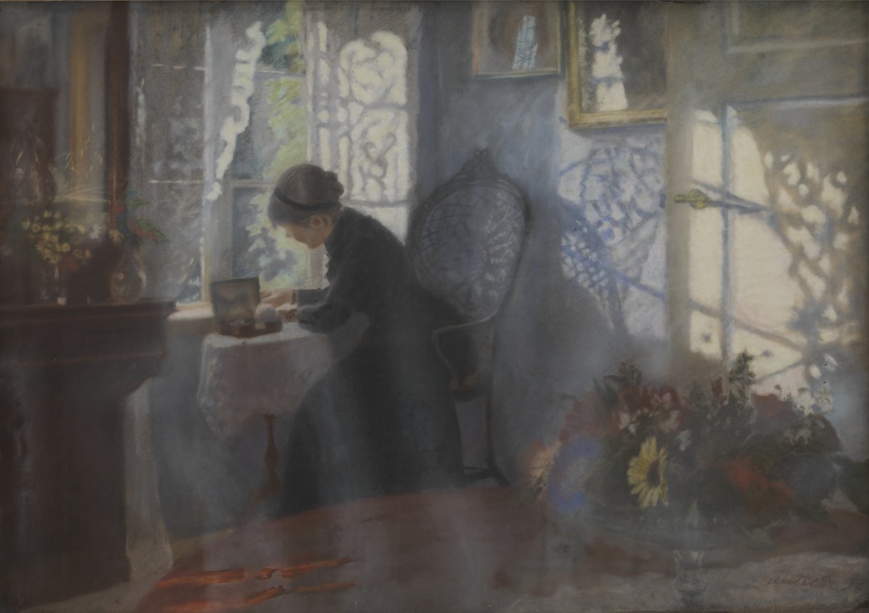 Ve Fiskerstuen v Hellebæk od Alexander Wilde