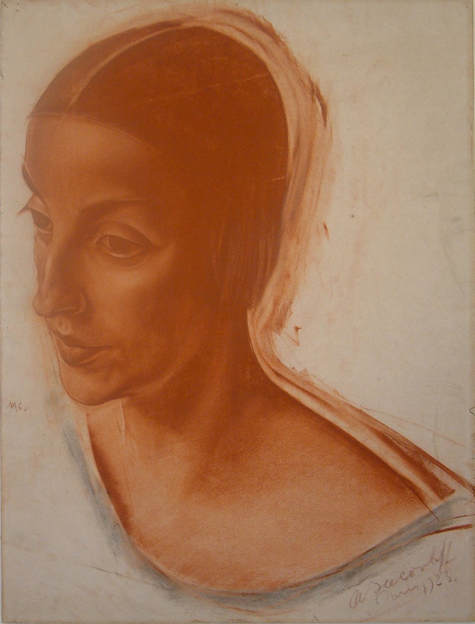 Baletka Alexandra Balashova 1887-1979, 1923 od Alexander Yevgenyevich Yakovlev