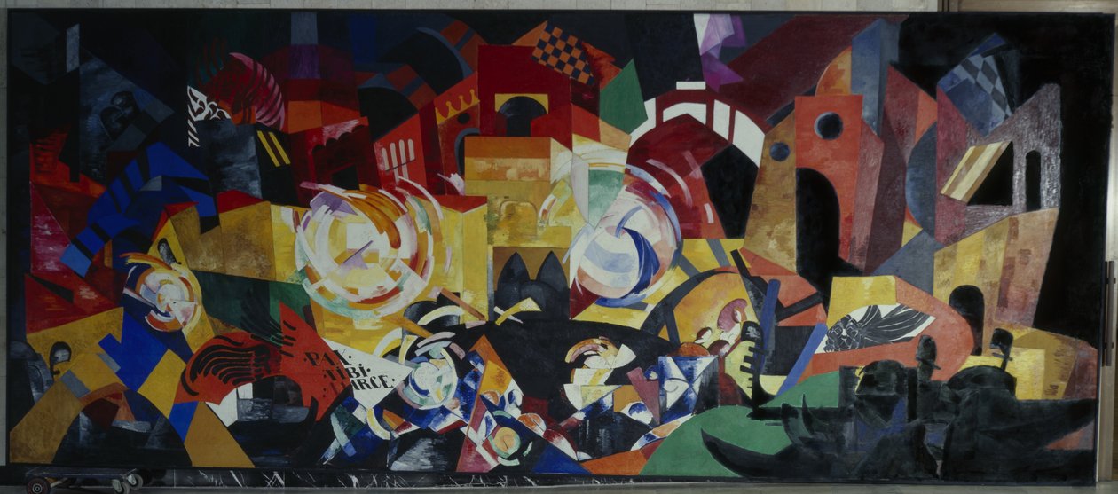 Benátky, 1918 od Alexandra Alexandrowna Exter