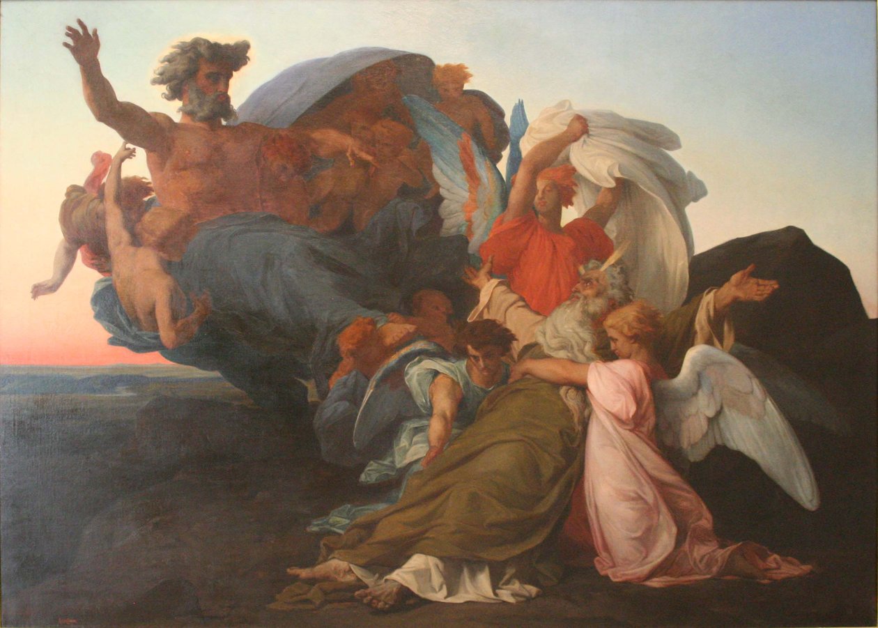 Smrt Mojžíšova od Alexandre Cabanel
