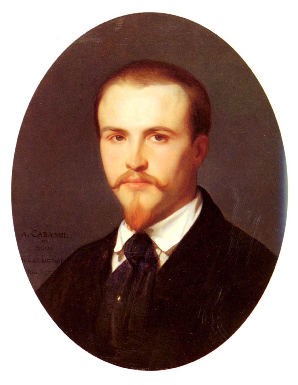 Autoportrét, 1847 od Alexandre Cabanel
