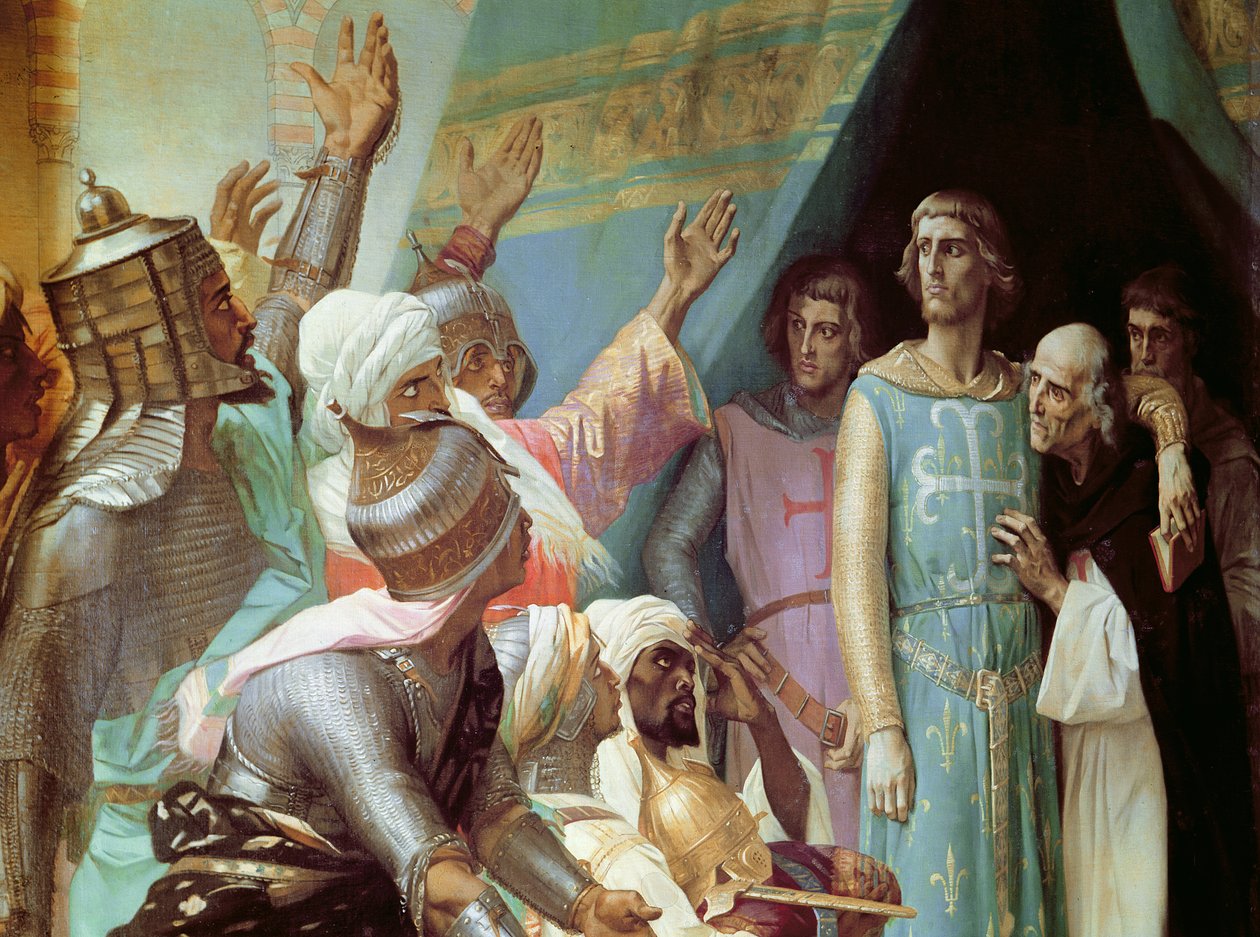 Život St. Louis (detail) od Alexandre Cabanel