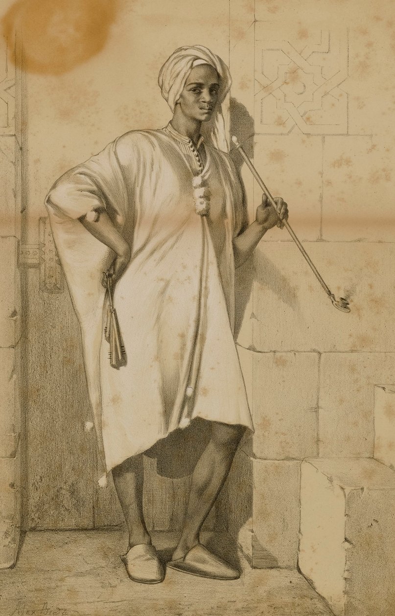 Núbijci (Baouab) od Alexandre Bida