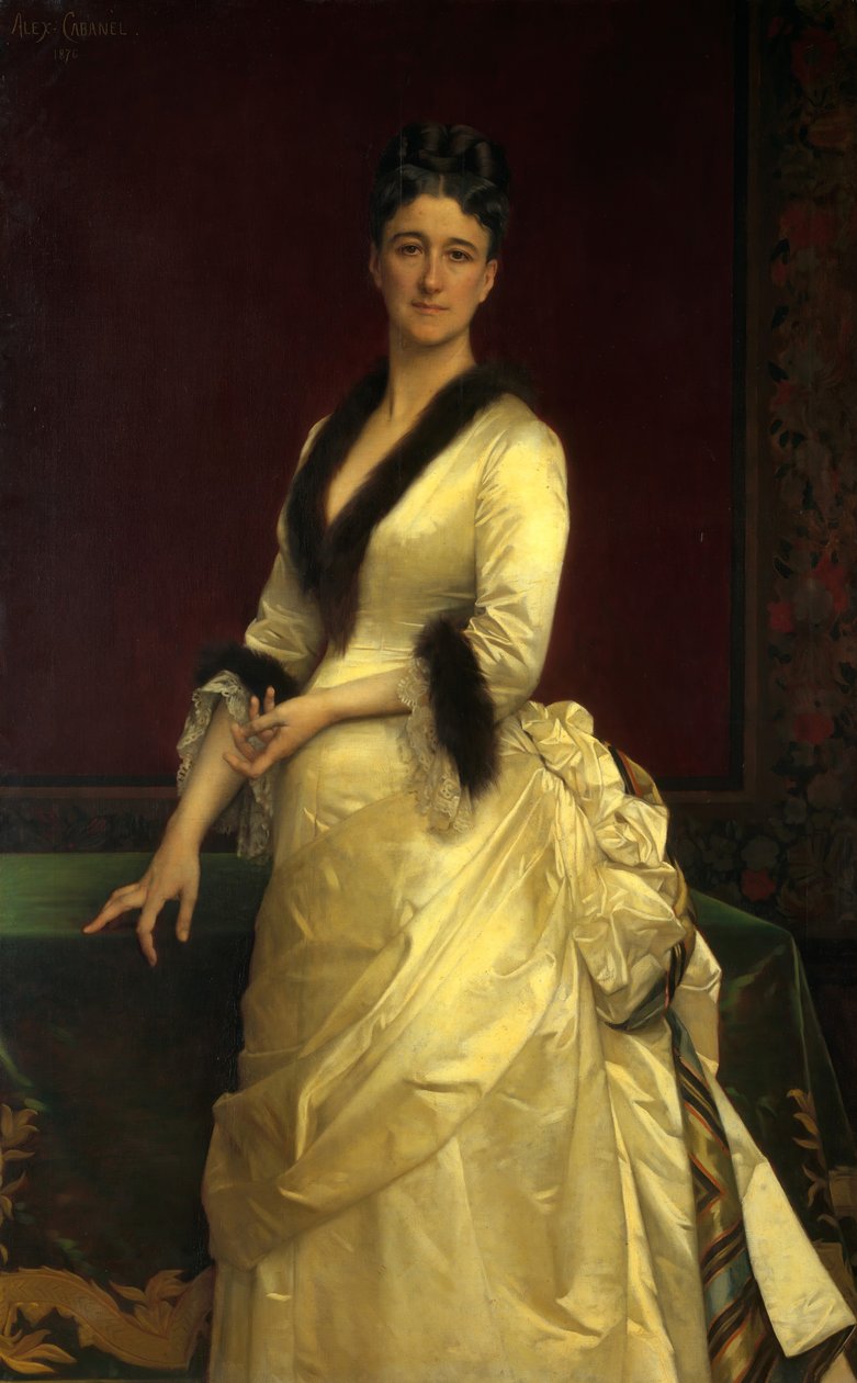 Catharine Lorillard Wolfe 1828-1887, 1876. od Alexandre Cabanel