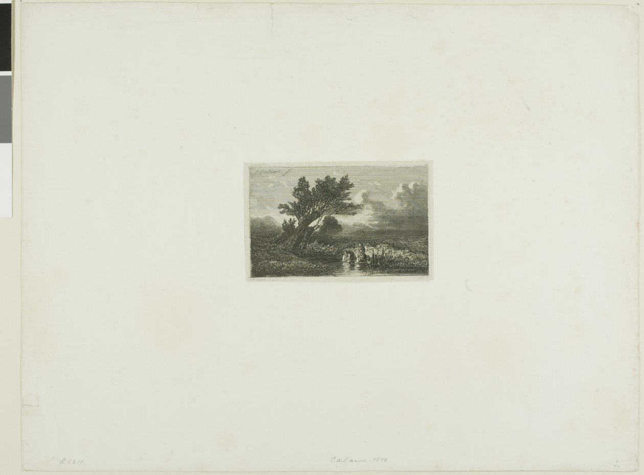 Alpská krajina od Alexandre Calame