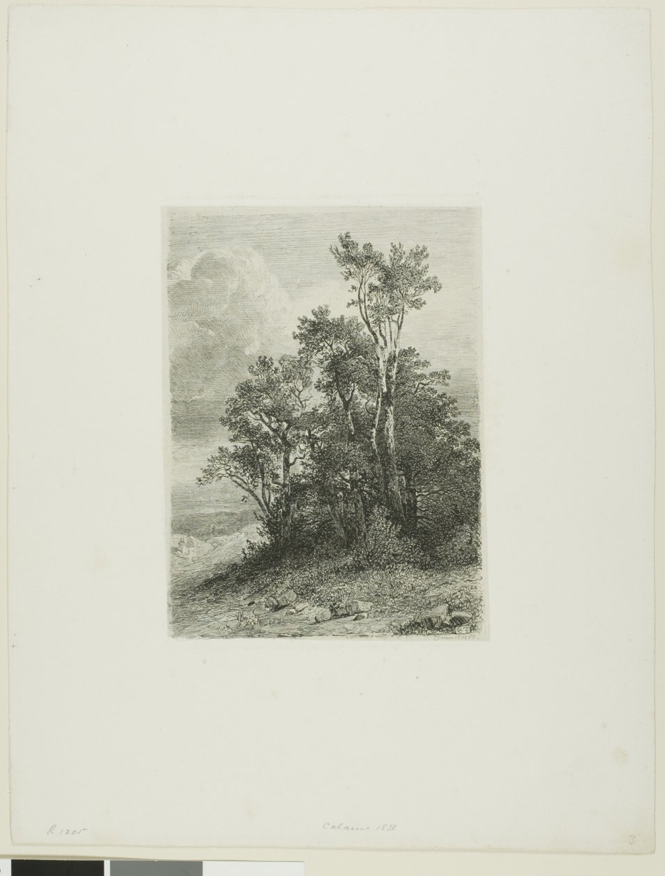 Alpská krajina od Alexandre Calame