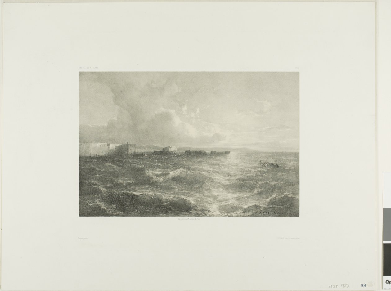 Pozzuoli od Alexandre Calame