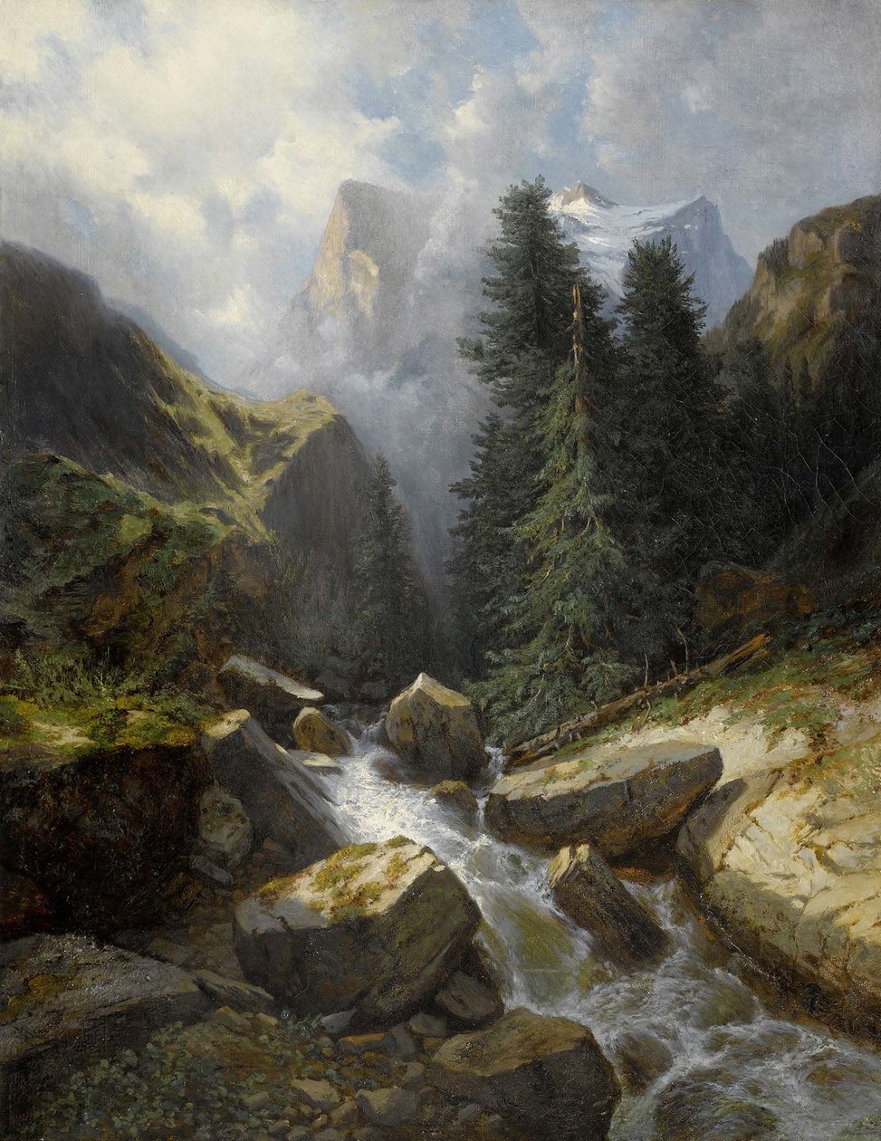 Růžová lilie od Alexandre Calame