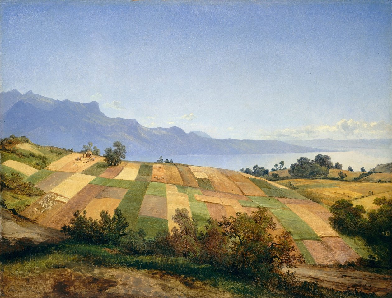 Švýcarská krajina od Alexandre Calame