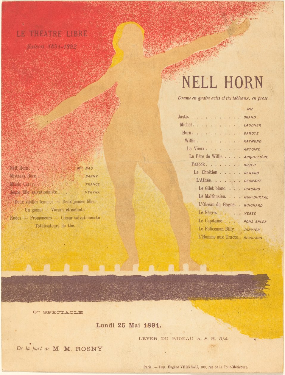 Nell Hornová od Alexandre Charpentier