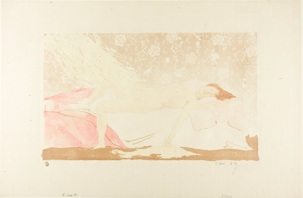 Danaë od Alexandre Lunois