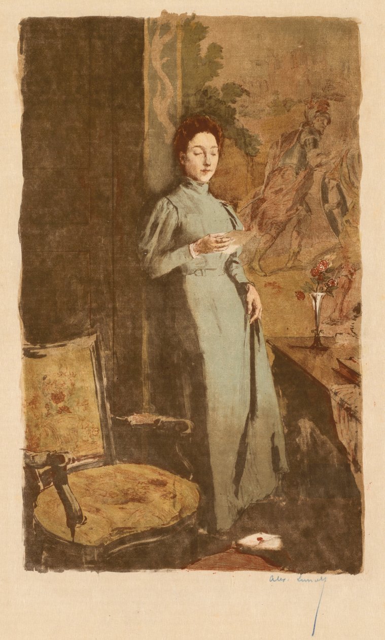 Dopis od Alexandre Lunois
