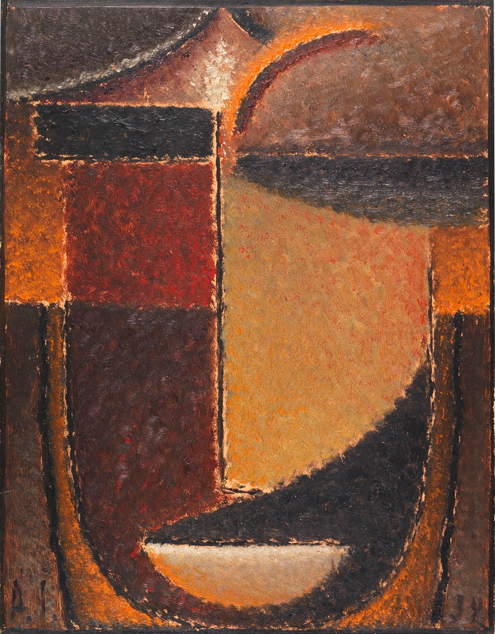 Abstraktní hlava: Orient, 1932. od Alexei Javlensky von