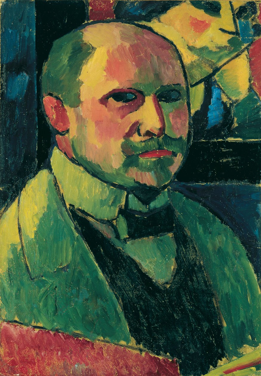 Autoportrét, 1912. od Alexei Javlensky von