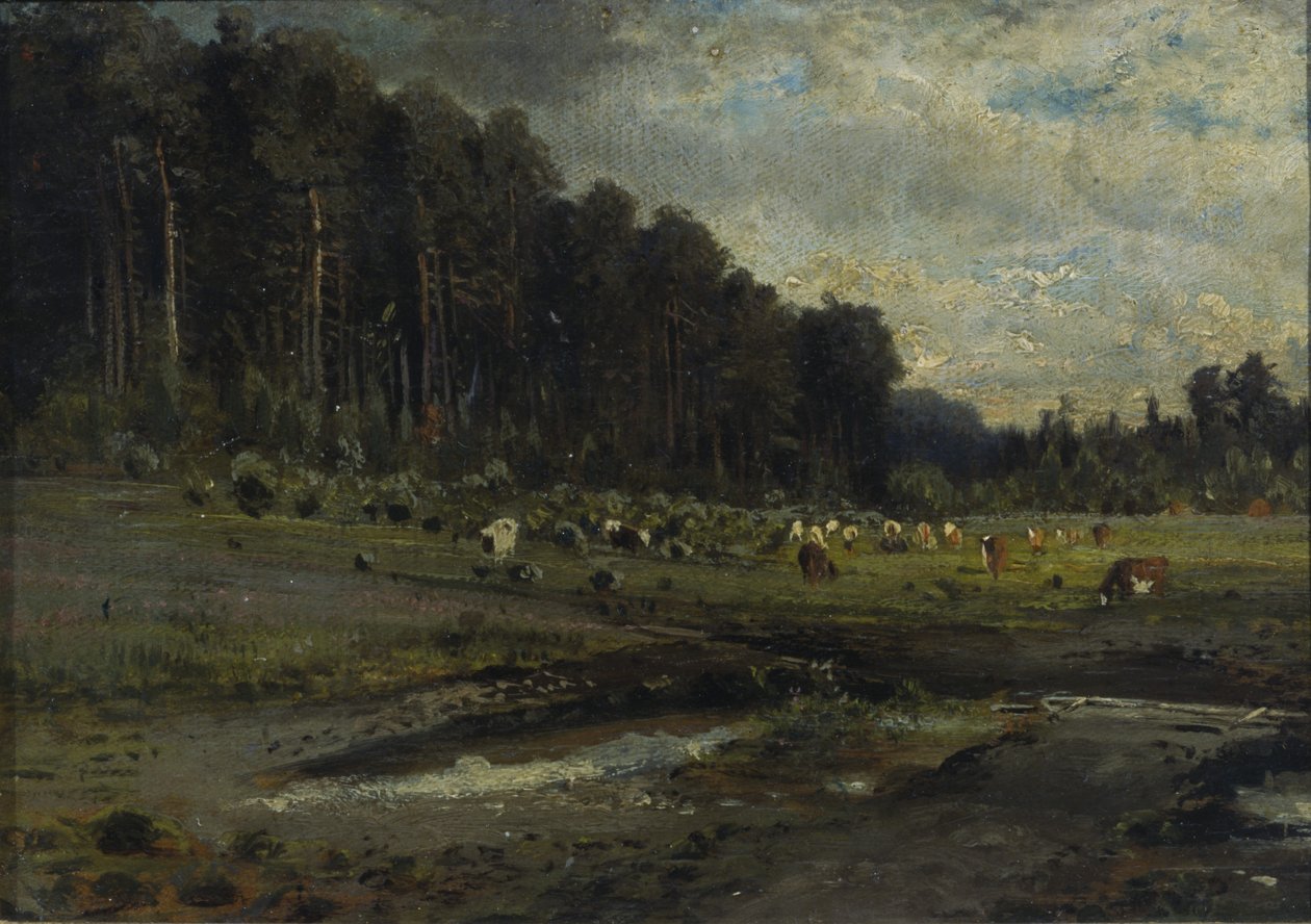 Elk Island a Sokolniki, 1869. od Alexei Kondratyevich Savrasov