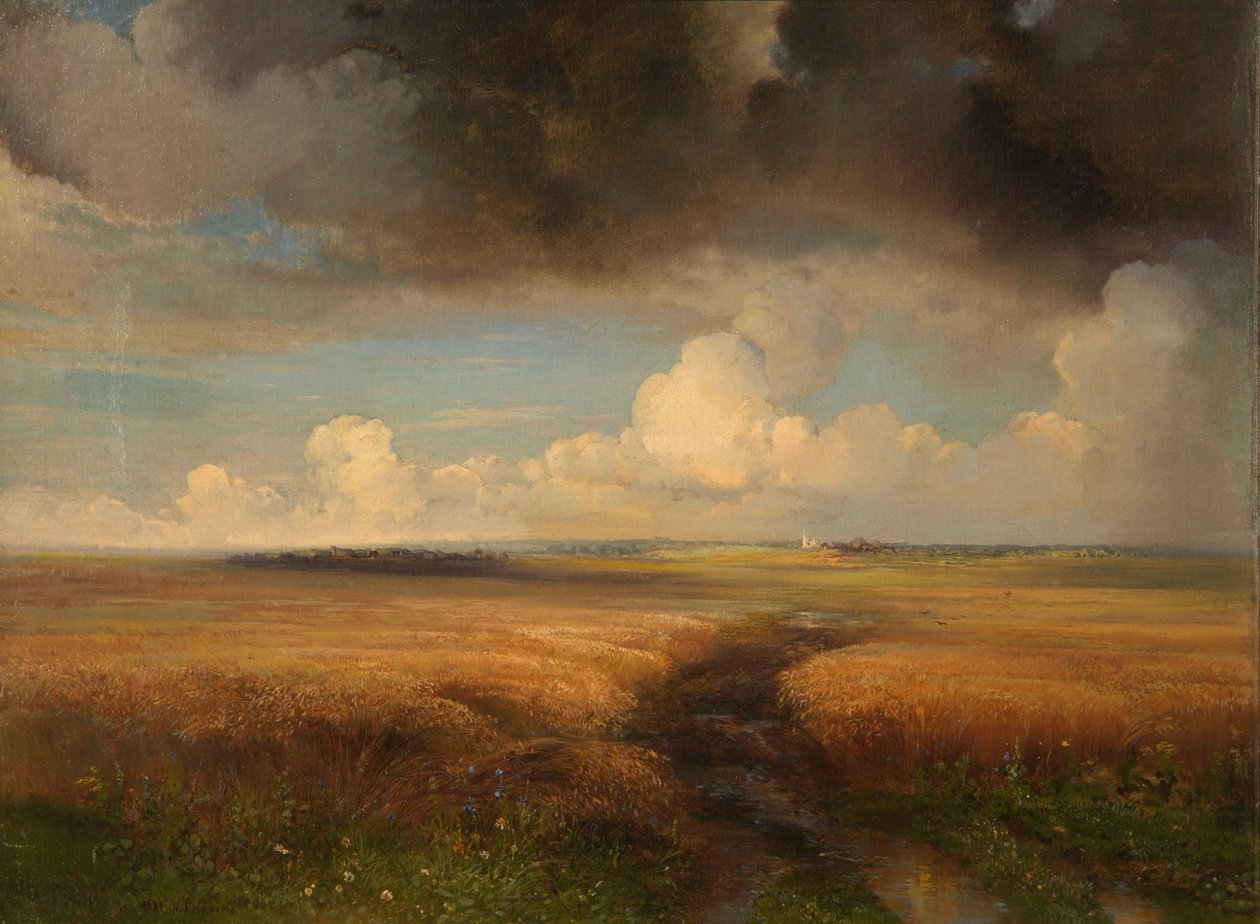 Žitné pole, 1881. od Alexei Kondratyevich Savrasov