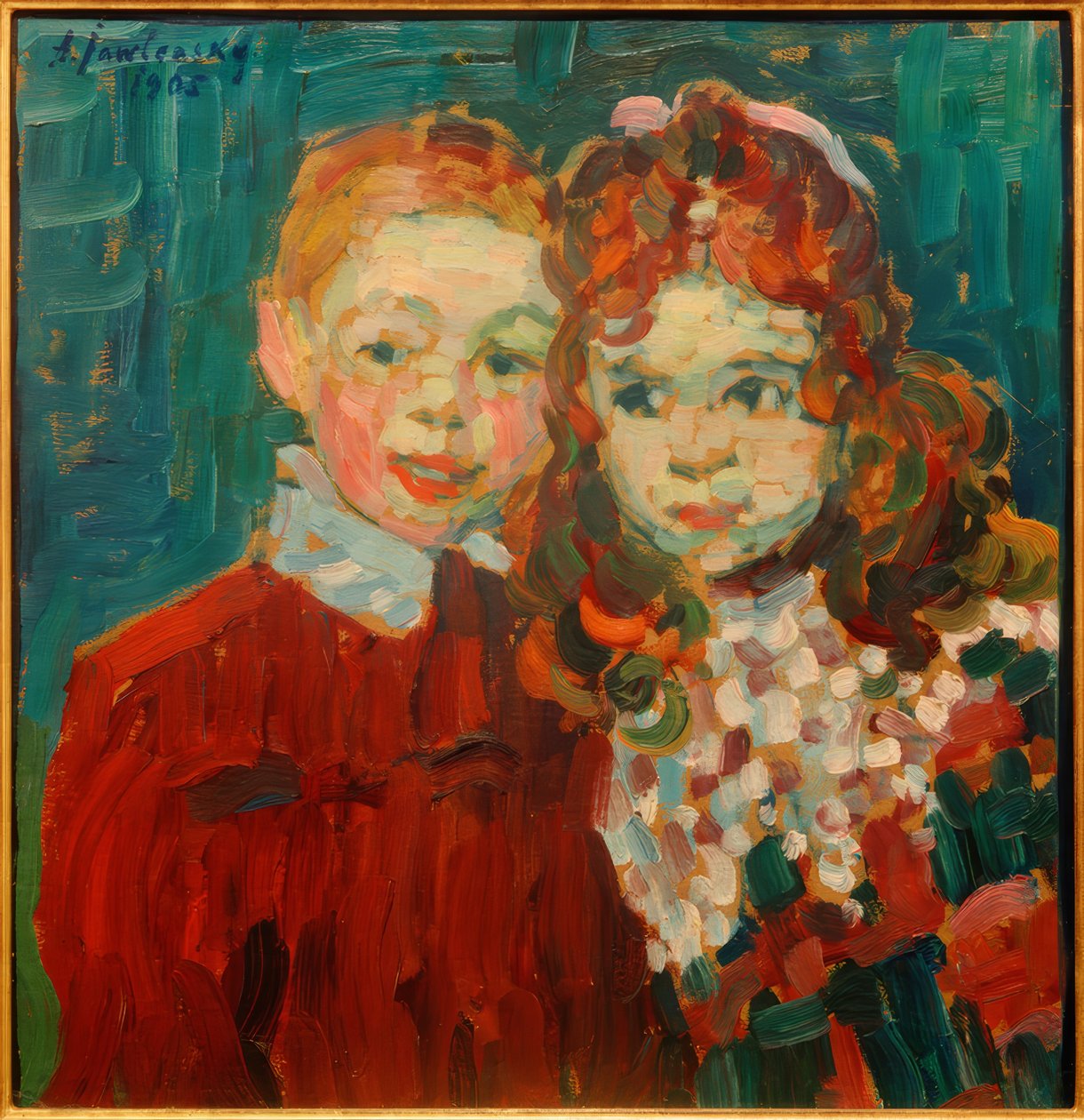 André a Katja od Alexej von Jawlensky