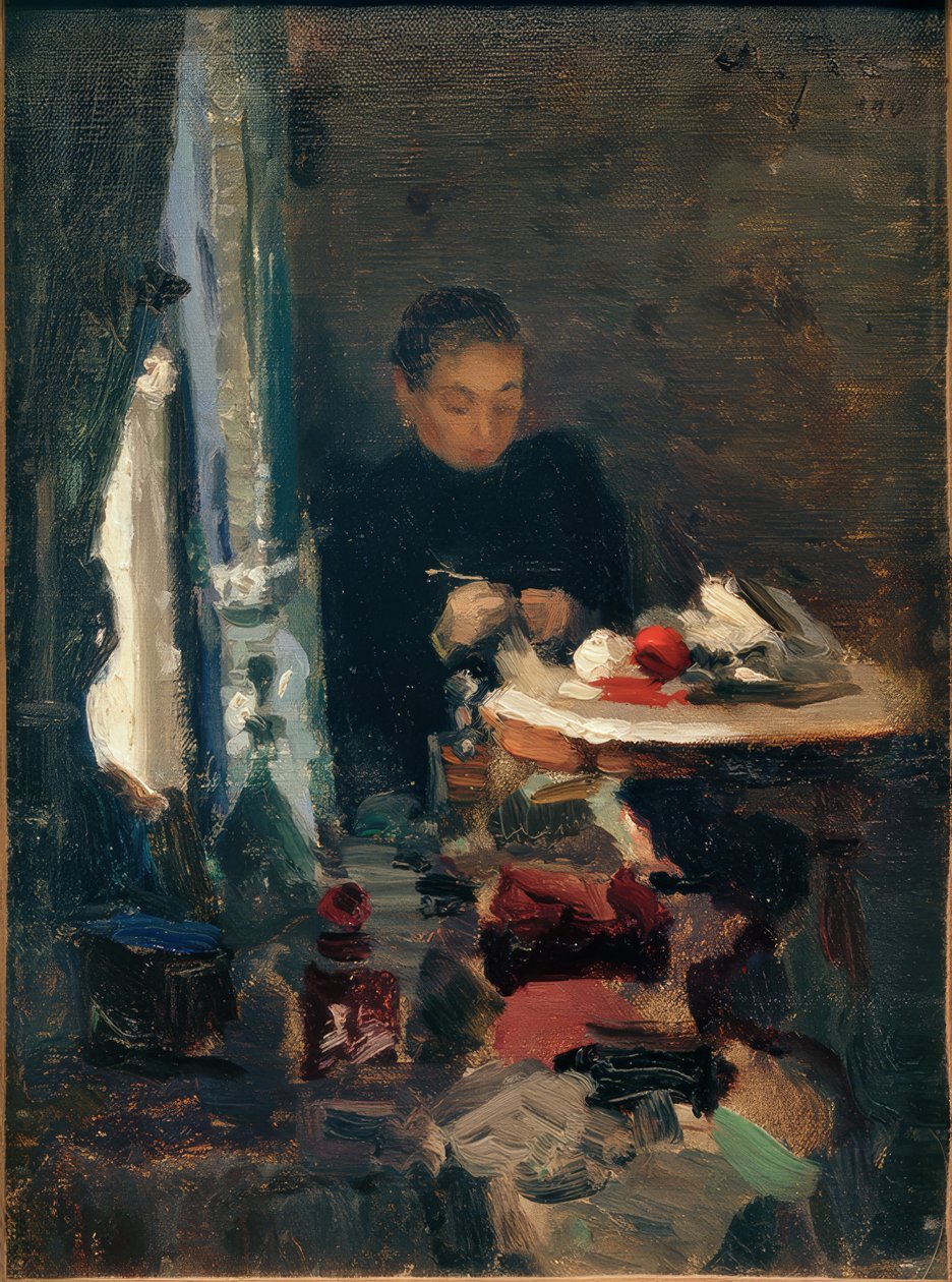 Umělcova matka od Alexej von Jawlensky