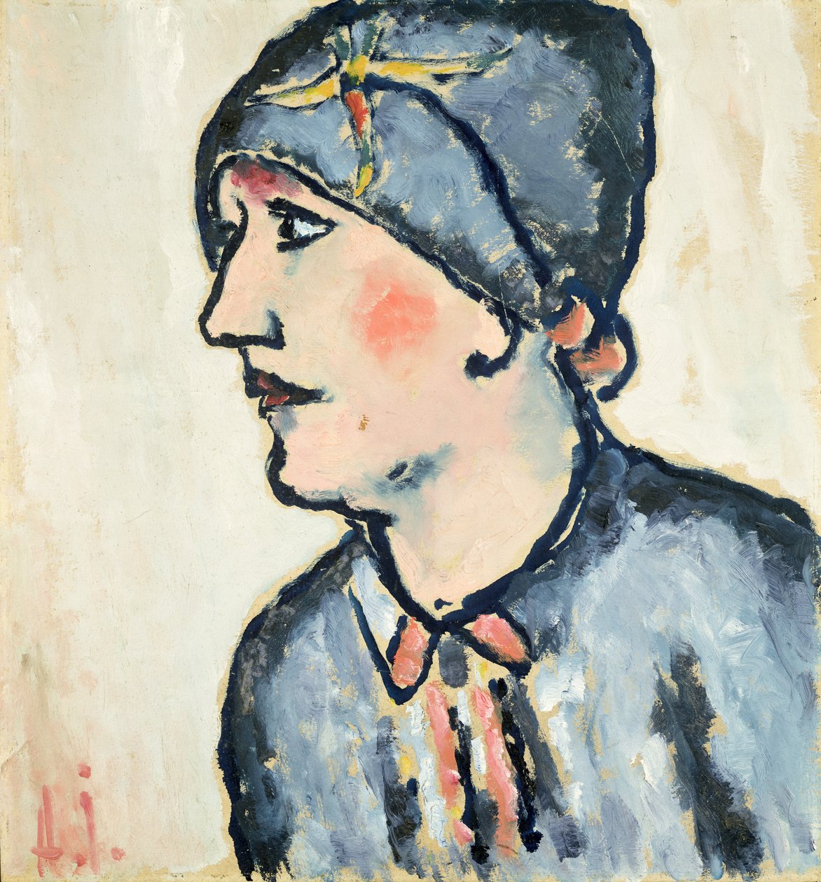 Paní Kirchhofová od Alexej von Jawlensky