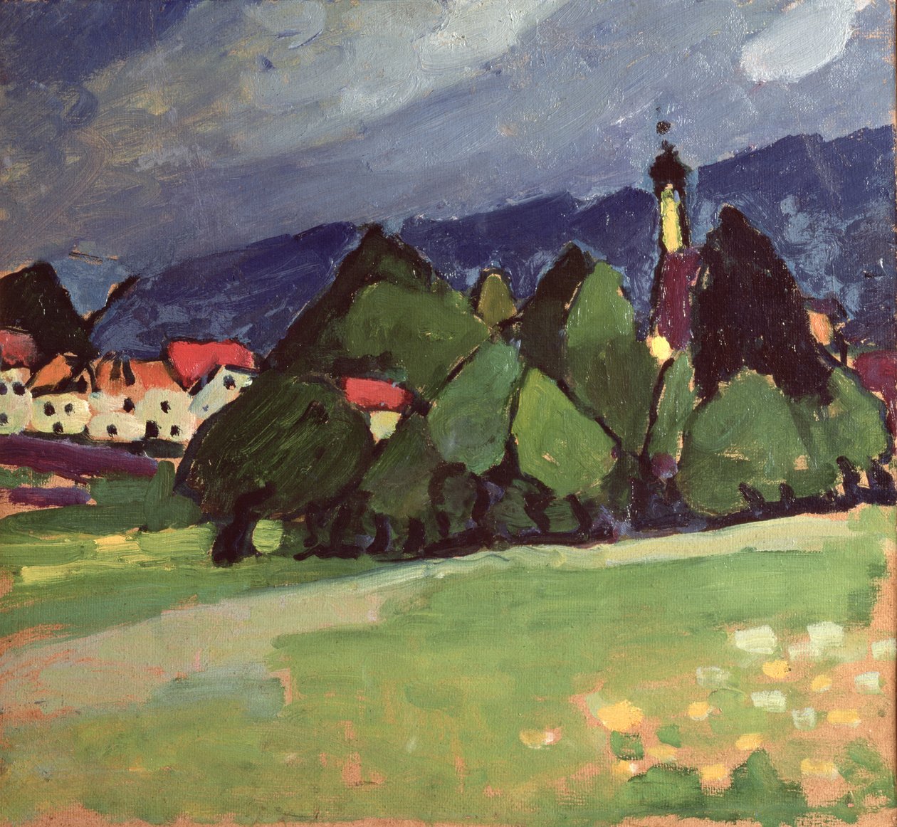 Krajina, Murnau od Alexej von Jawlensky