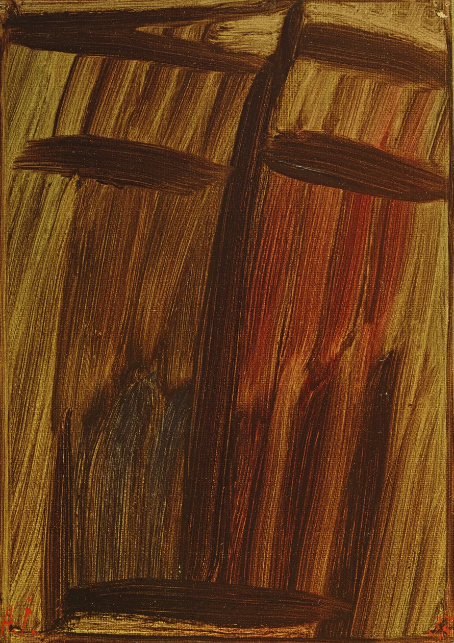Velká meditace X, 1937 od Alexej von Jawlensky
