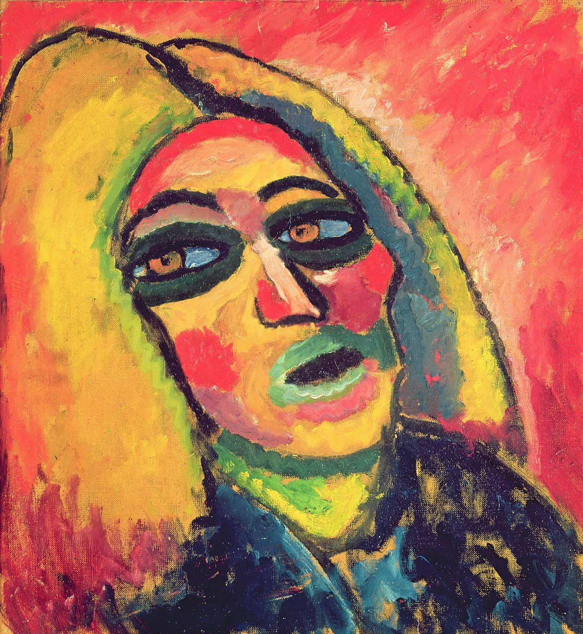 Portrét ženy, 1912 od Alexej von Jawlensky