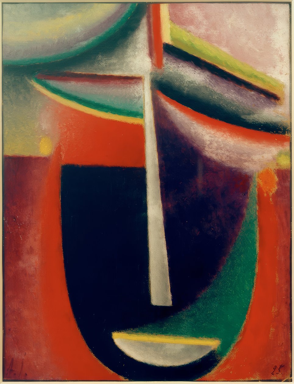 Abstraktní nadpis: Tajemství od Alexej von Jawlensky