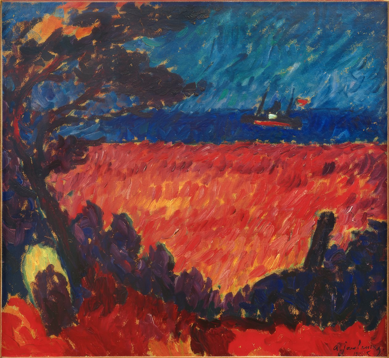 Na Baltském moři od Alexej von Jawlensky