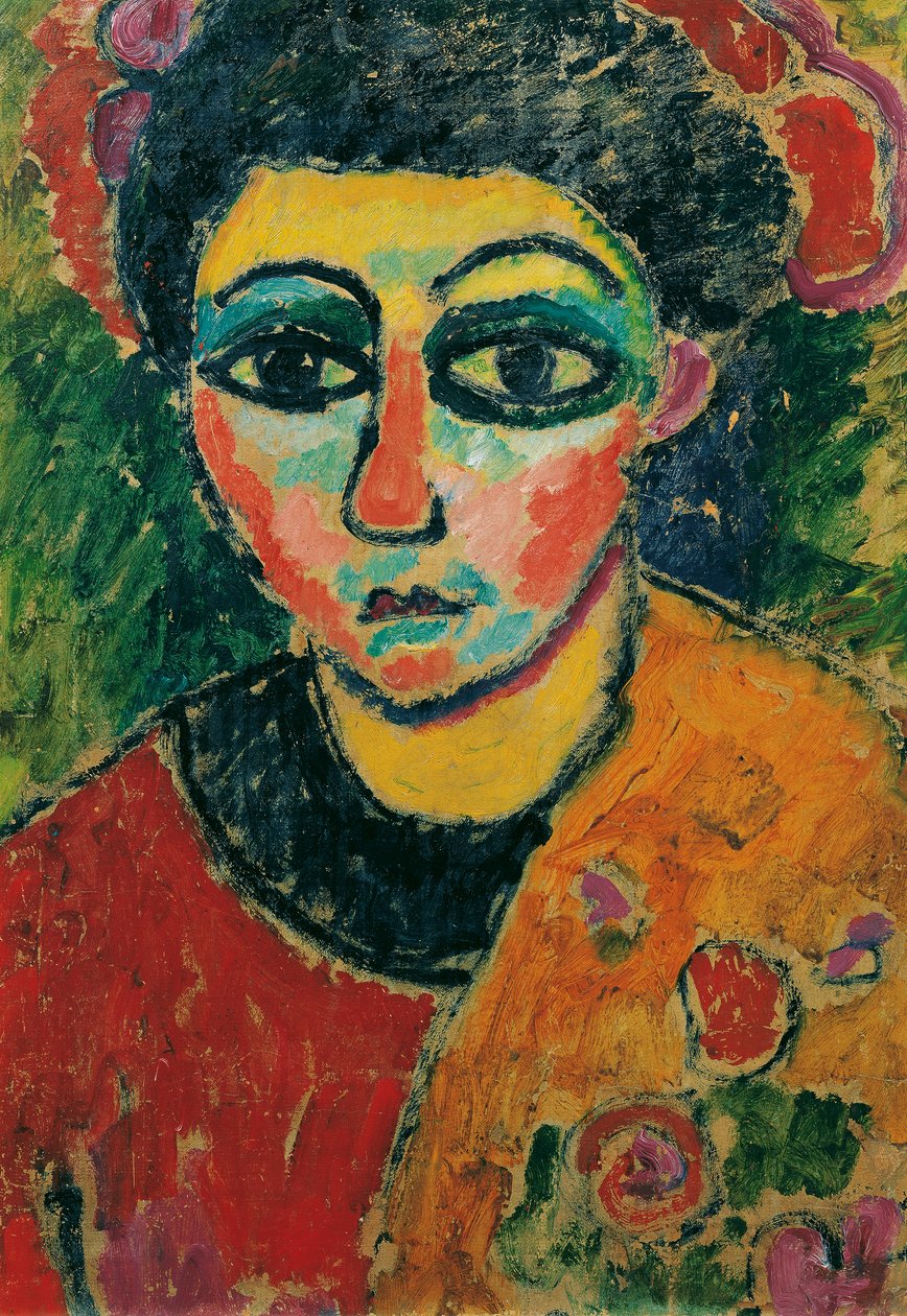 portrét dámy od Alexej von Jawlensky