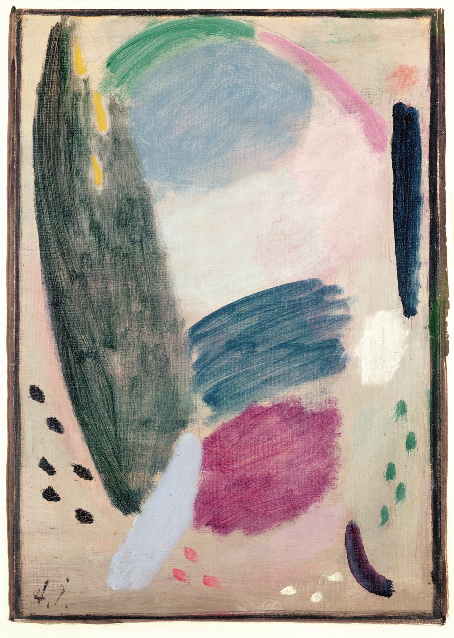 Snění, nedělní ráno, Ascona od Alexej von Jawlensky