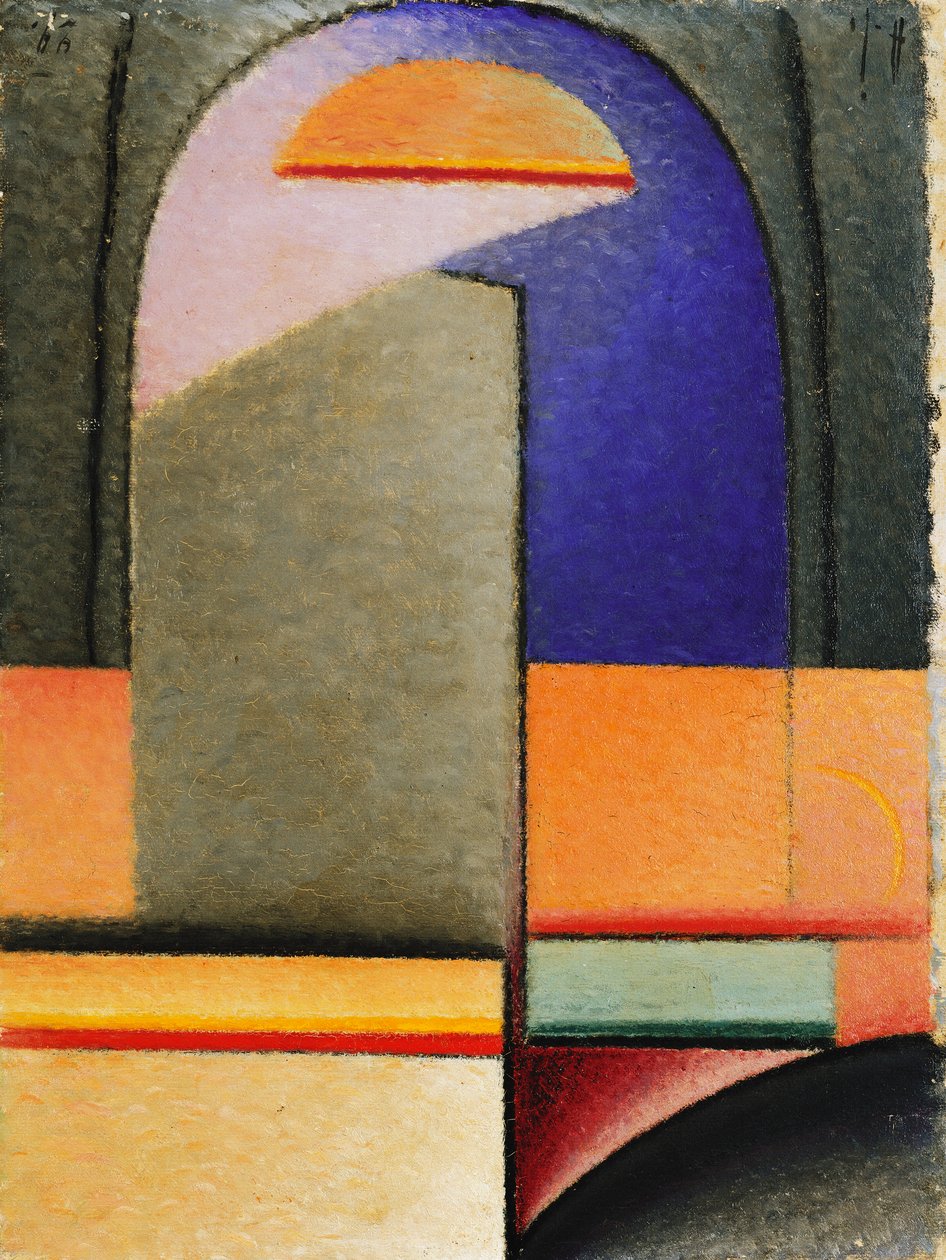 Večer; Večer, 1929-30 od Alexej von Jawlensky