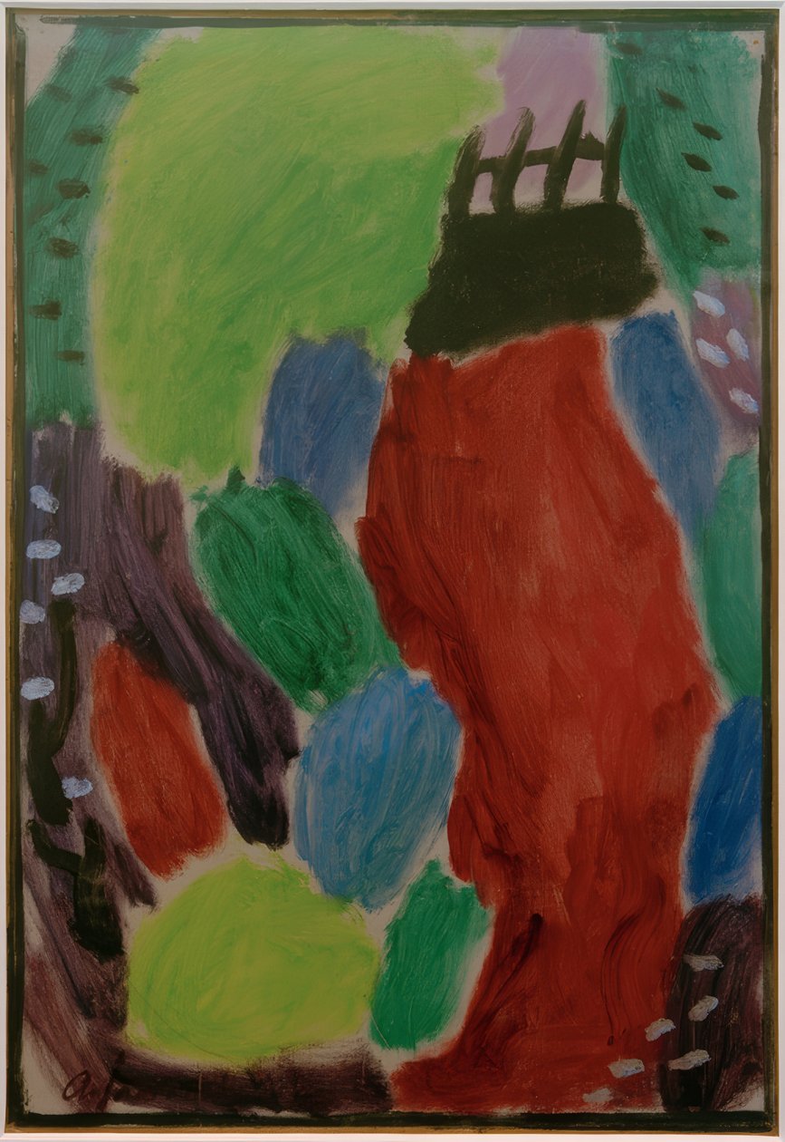 Velká variace: Velká cesta - večer od Alexej von Jawlensky