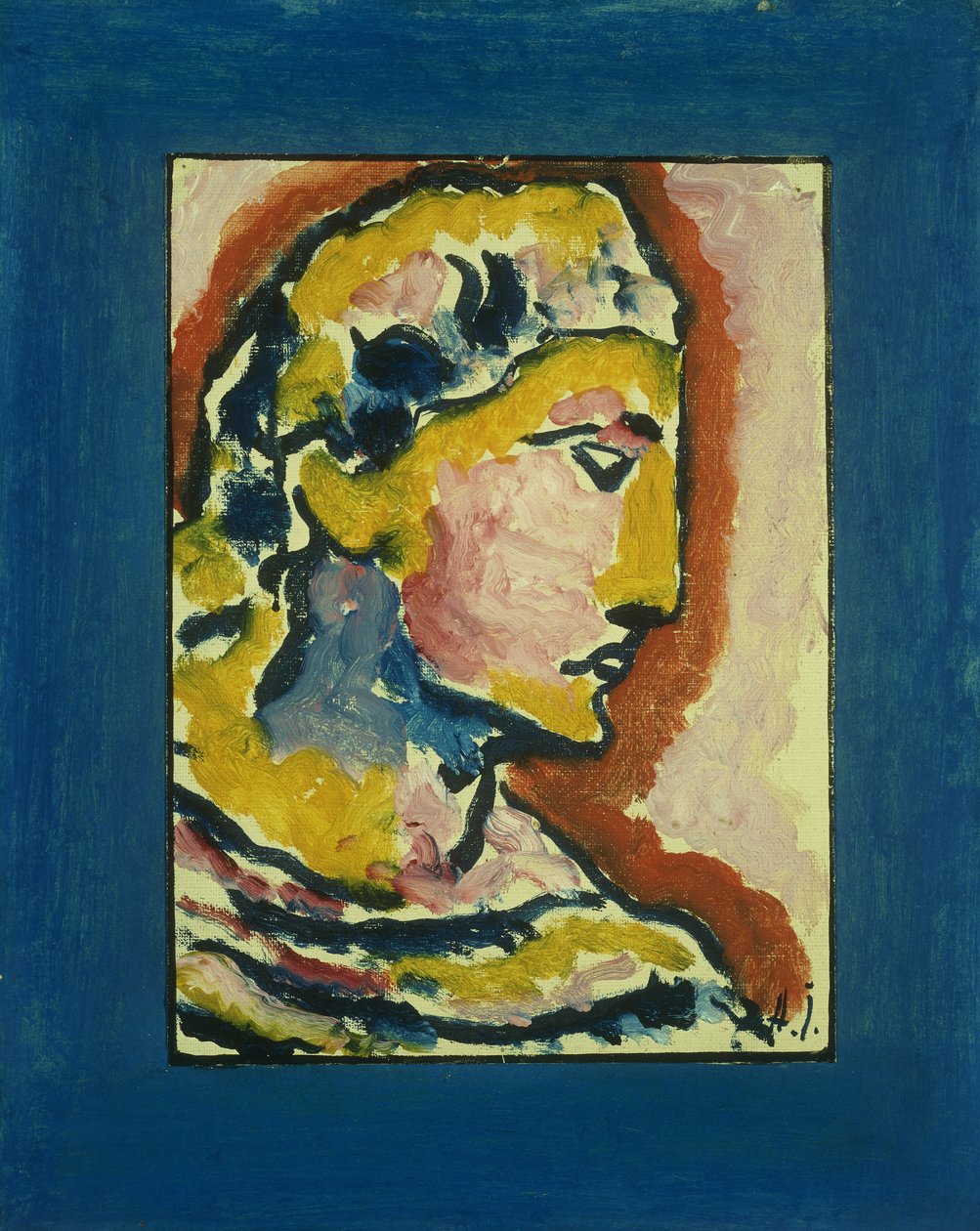 hlavy; hlava, 1930 od Alexej von Jawlensky