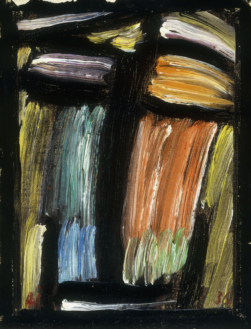 Meditace, 1936 od Alexej von Jawlensky