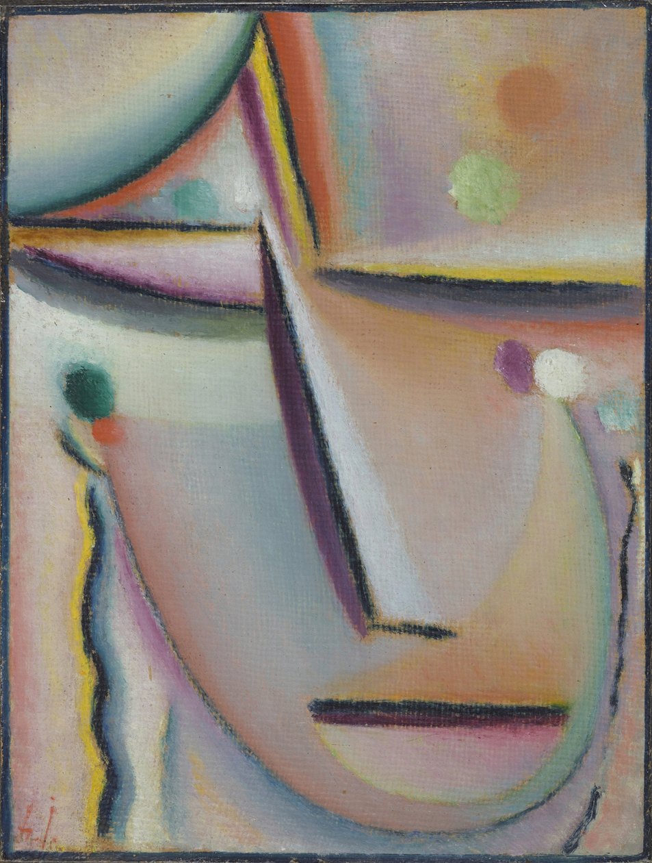 Meditace "Modlitba" od Alexej von Jawlensky